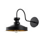 Opviq Berceste - 182BLACK-A Lámpara de pared industrial negra